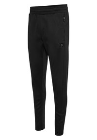 Hummel HMLMT INTERVAL TAPERED - Pantalones deportivos - black