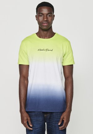 SHORT SLEEVE   - Marškinėliai su spaudiniu - lima   lime green