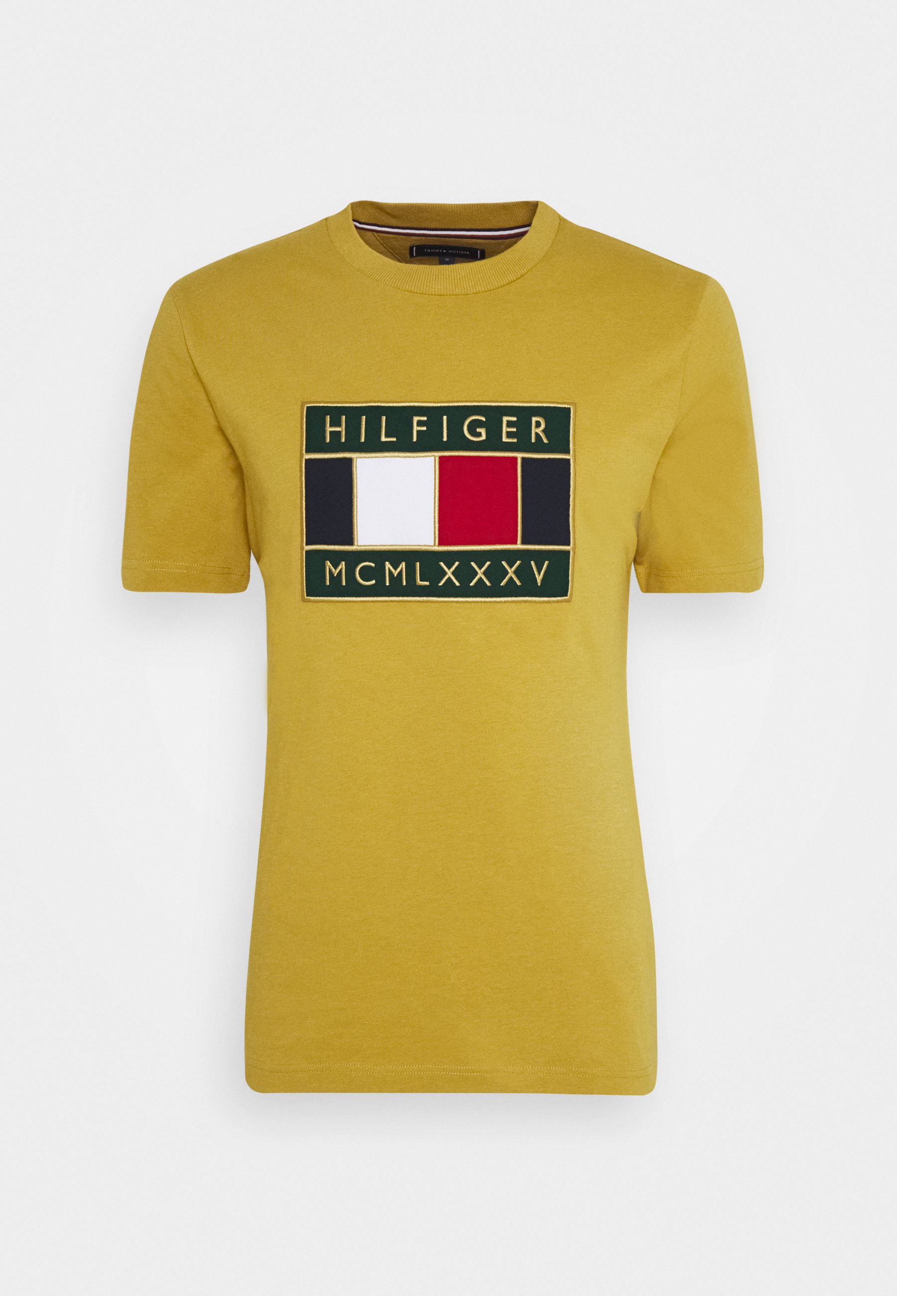 tommy jeans yellow t shirt