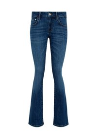 Mavi BELLA MID-RISE - Bootcut jeans - dark brushed str