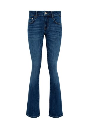 Mavi BELLA MID-RISE - Jeans Bootcut - dark brushed str