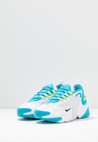 Nike Sportswear Zoom 2k Trainers Blue Fury Black White Limelight Blue Zalando Co Uk Nike Sportswear Zoom 2k Trainers Blue Fury Black White Limelight Blue Zalando Co Uk