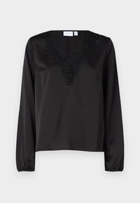 VIKLARE V NECK - Blůza - black