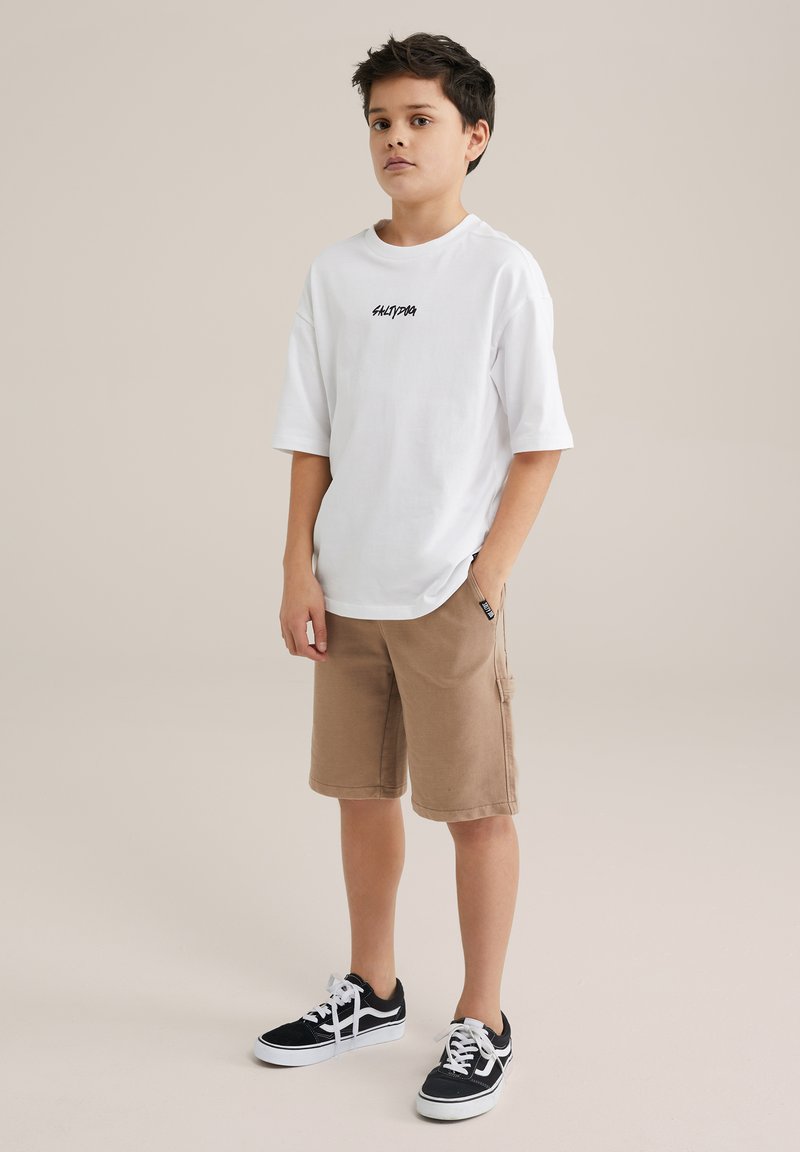 WE Fashion SALTY DOGS - Shorts - light brown