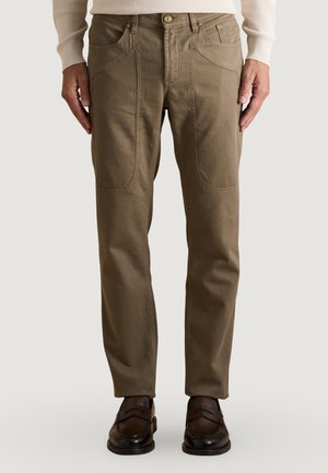 JOHN 5 TASCHE TOPPA  - Jeans slim fit - olive green