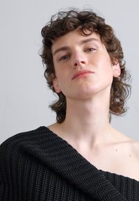 A.W.A.K.E. MODE SNOOD - Strickpullover - black