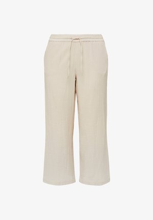 QS, HOSE - Trousers - beige