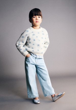 Mango Kids BABY - Straight leg jeans - light blue