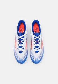 adidas Performance F50 CLUB TF - Kopačky na umělý povrch - footwear white/solar red/lucid blue