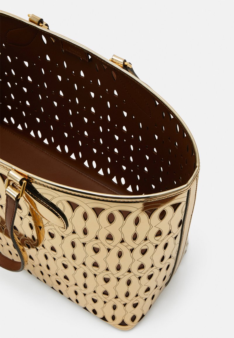 Bally LAGO TOTE SET - Tote bag - gold-coloured - Zalando