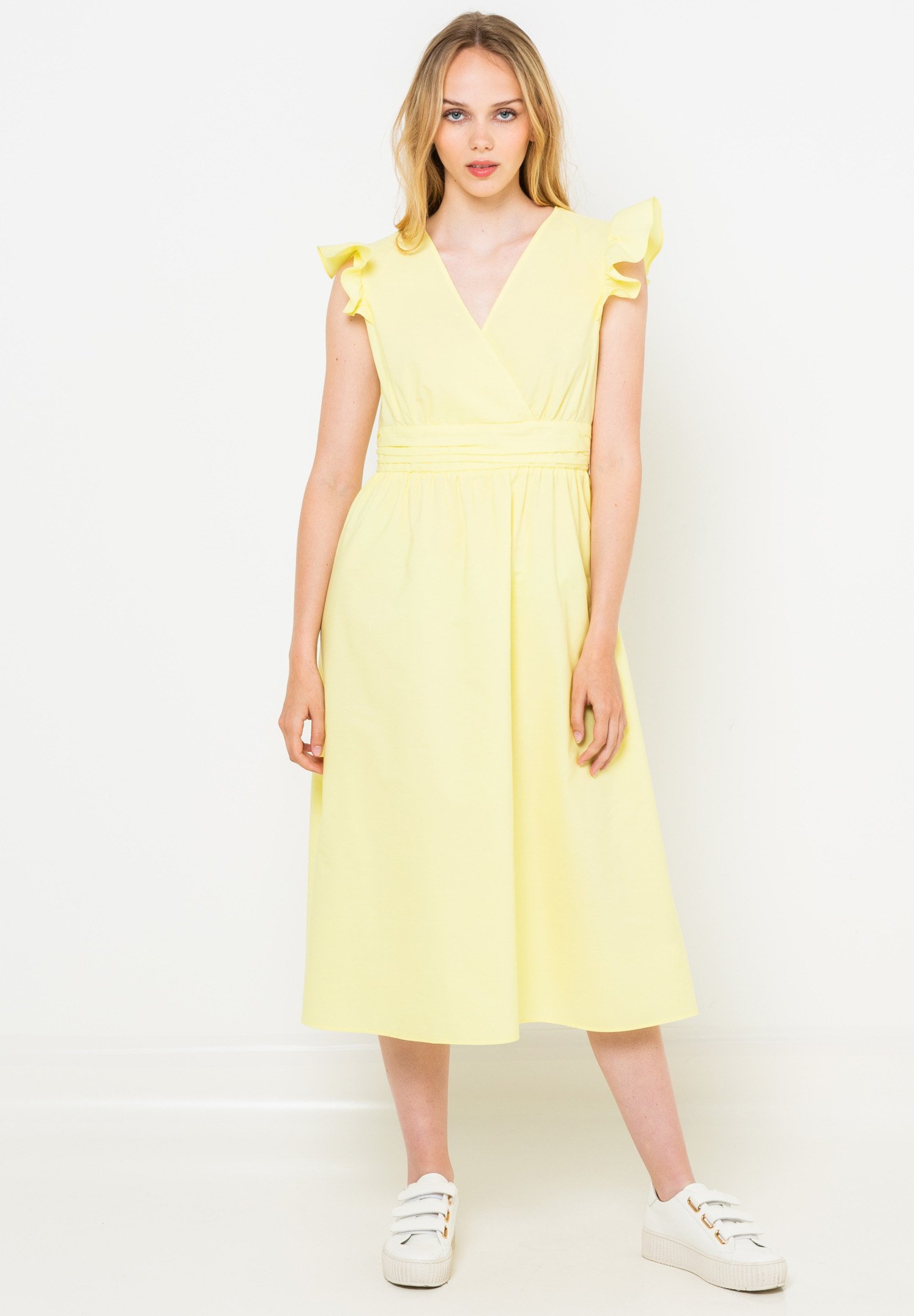 robe camaieu jaune