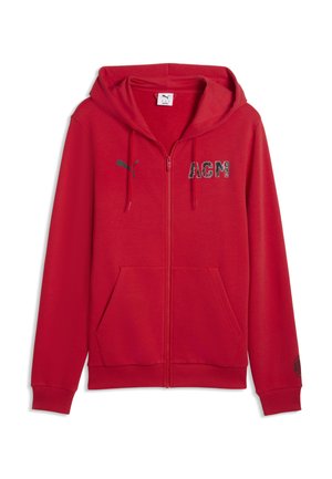 AC MILAN FTBLCULTURE HOODED JACKET - Sweatjakke - for all time red- black