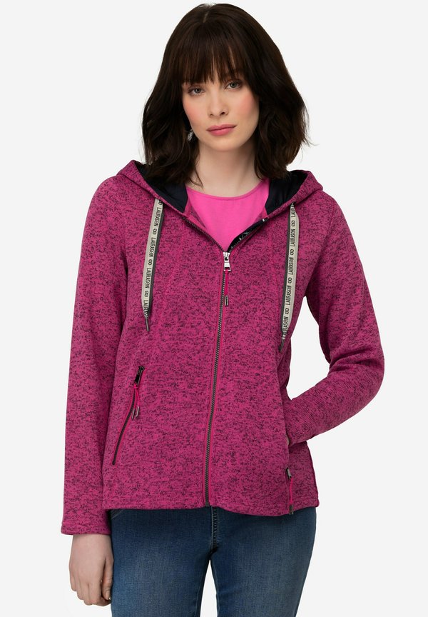 Fleecejacke - berry