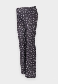 OLMESRA FLARED PANT - Pantalon classique - black