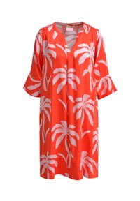 Smith&Soul MIT PALMEN - Freizeitkleid - chili print