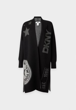 DKNY, OVERSIZED PATCH - Жилетка - black