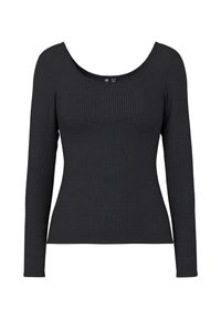 PCKITTE - Top dugih rukava - black