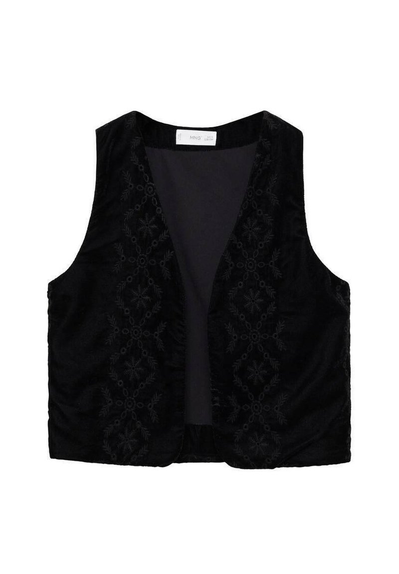 Mango Kids Bodywarmer zwart