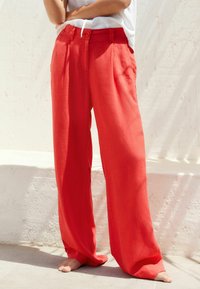 Next BLEND WIDE LEG - Stoffhose - red
