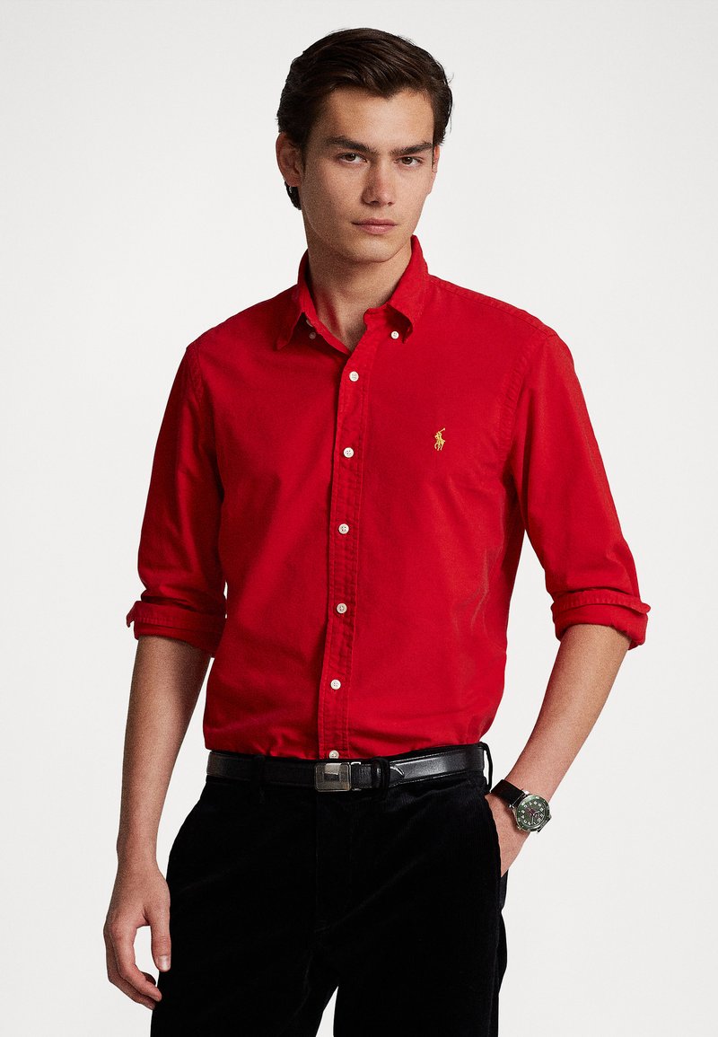 Polo Ralph Lauren LONG SLEEVE SPORT SHIRT Shirt red/red Zalando.co.uk
