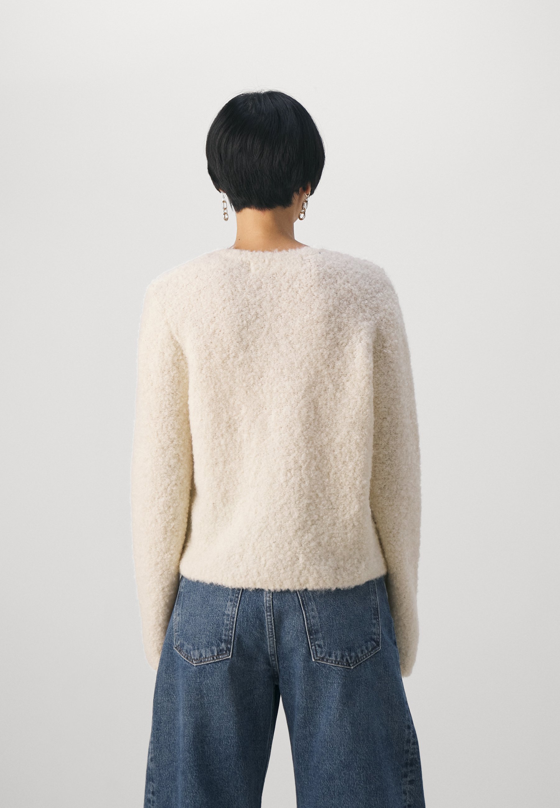 売れ筋商品|||デザイナーズリミックス ニット&セーター レディース アウター BRIELLE JACKET - Cardigan - cream DESIGNERS REMIX EXCLUSIVE BRIELLE JACKET - Cardigan - cream
