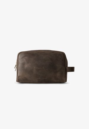HOLZRICHTER Berlin Wash bag - schokoladenbraun