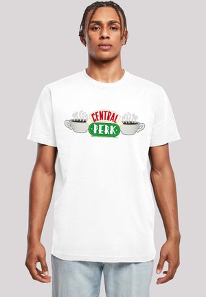 FRIENDS TV SERIE CENTRAL PERK - Print T-shirt - white