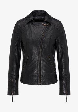Mustang Lederjacke - black