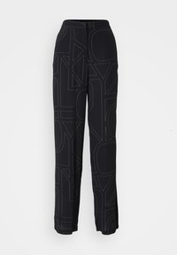 ONLDEA PALAZZO PANTS - Trousers - black