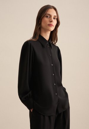 Seidensticker Overhemdblouse - black