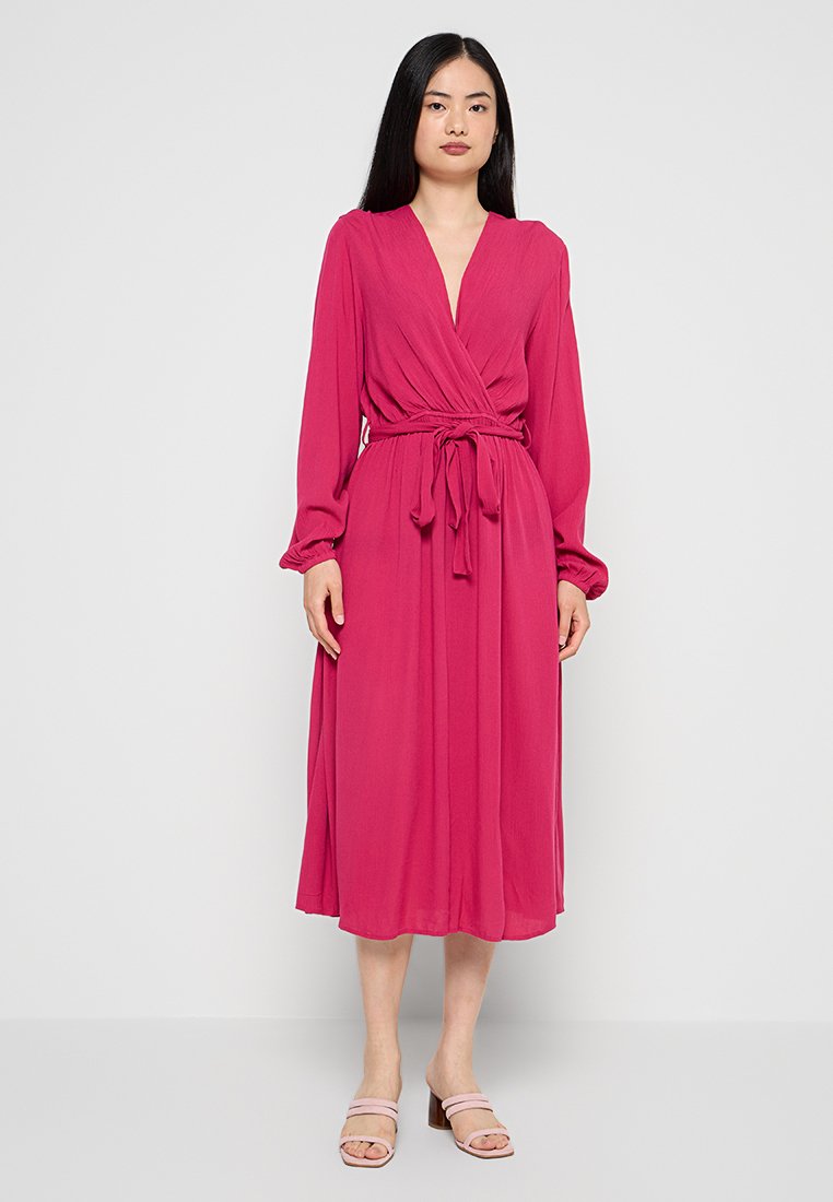 United Colors of Benetton Jurk donkerroze United Colors of Benetton Jurk donkerroze