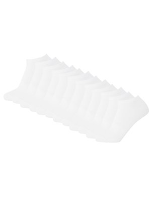 COMFORT FIT TRAINER 12 PACK - Trainer socks - white
