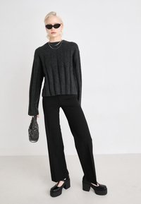 Weekday FIONA  - Maglione - dark grey