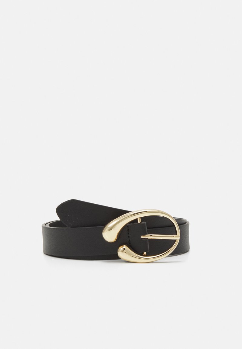 Pieces PCADELA BELT - Cinturón - black/gold-coloured