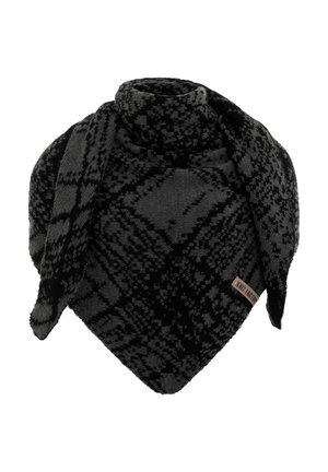 Sjaal - black anthracite