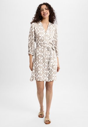 Day dress - melange weiß