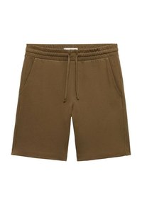 WITH DRAWSTRING - Shorts - khaki