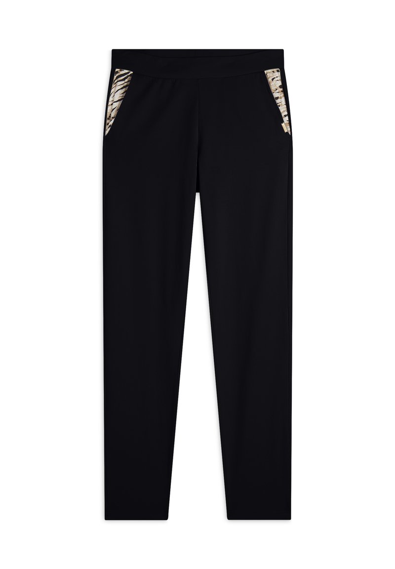 Freddy Pantalones deportivos - black zebra animalier