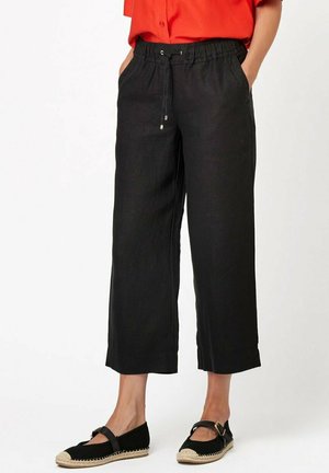STYLE PIA - Stoffhose - black