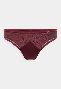 Selected, dark dusty red