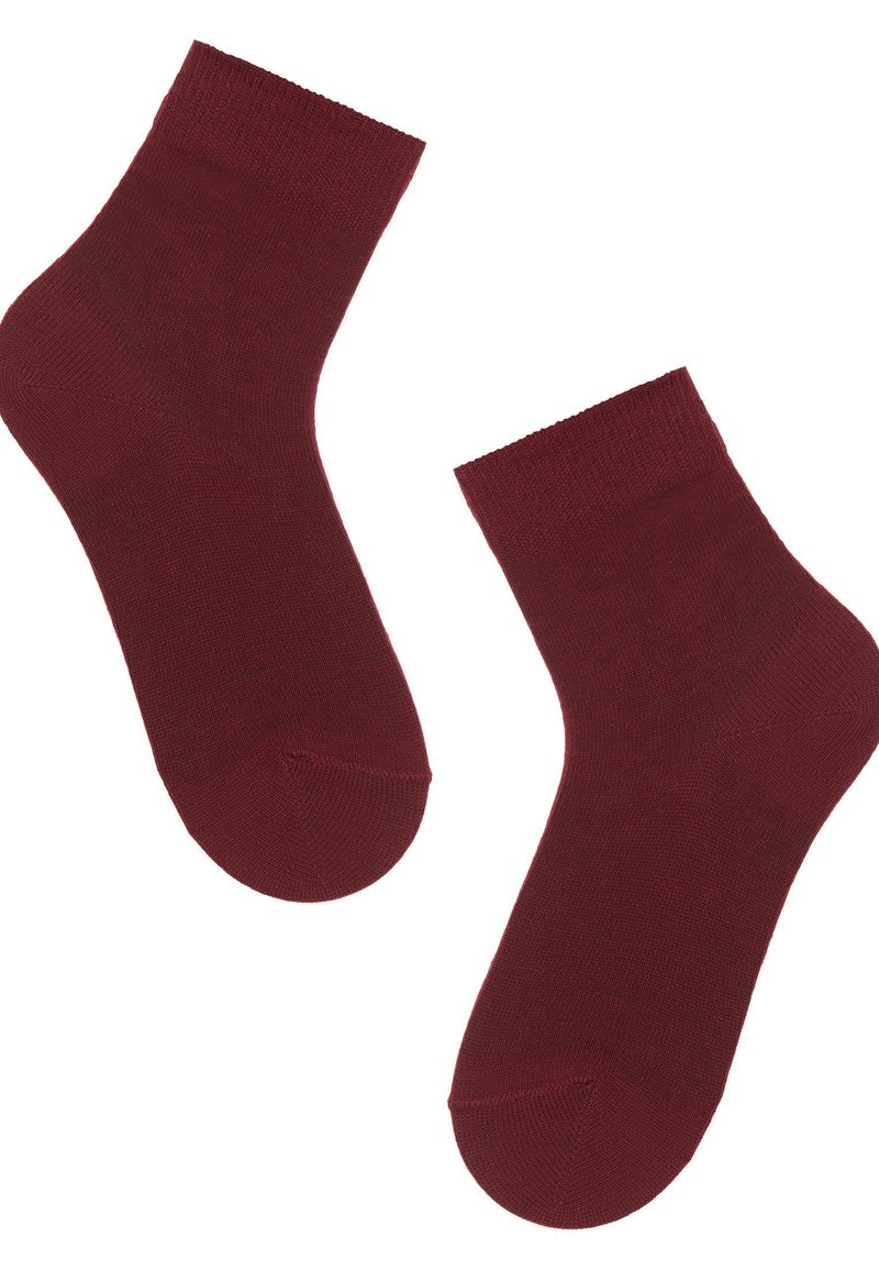 Calzedonia SHORT FRESH BREATHABLE - Strømper - dark red