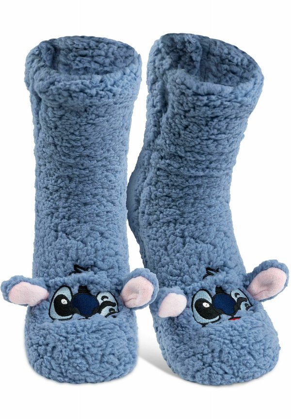 LILO STITCH HÜTTENSHERPA MIT OHREN KUSCHEL - Socken - blau