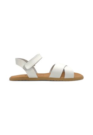 Pisamonas SANDALIA BAREFOOT CRUZADA CIERRE ADHERENTE - Sandales - blanco