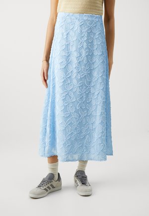 VIKAVI MIDI SKIRT - A-vonalú szoknya - kentucky blue