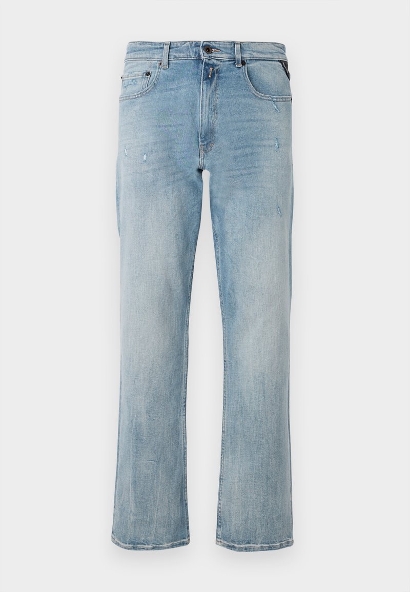 Replay Relaxed fit jeans lichtblauw denim