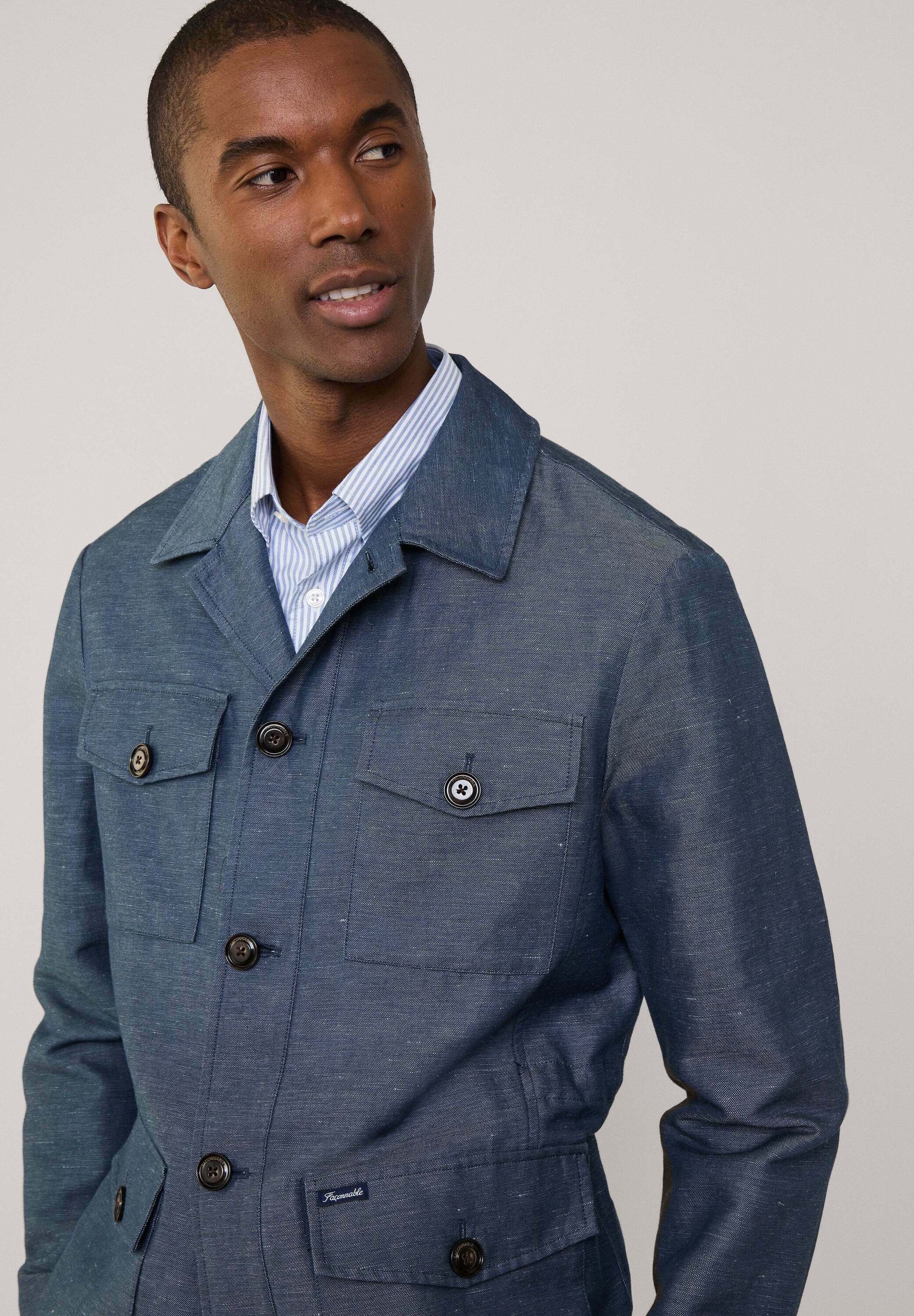 Veste Safari Légère Homme - Coton, Style Militaire, Poches Pratiques - Parfaite Randonnée, Voyage, Quotidien