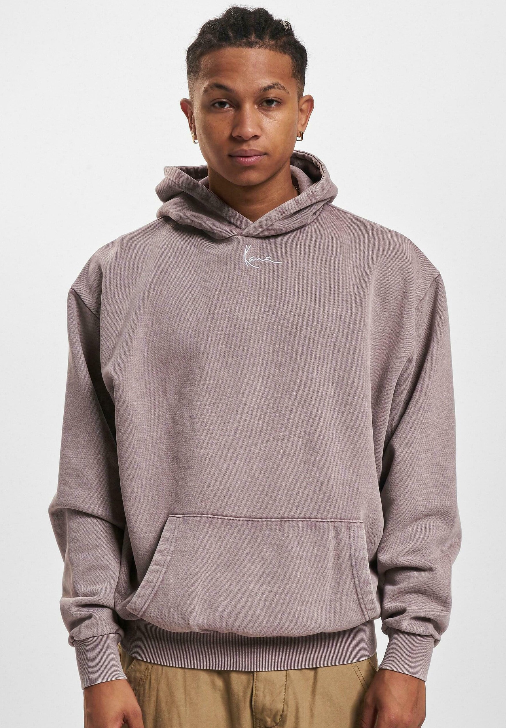 Small Signature Pullover Karl Kani Teddy Fleece Hoodie Kani Small