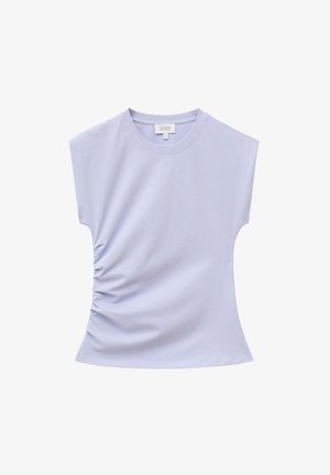 & OTHER STORIES, & OTHER STORIES RUCHED TOP - Top - lavender grey