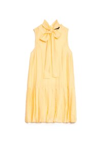 GOLDIE PLEATED MINI - Vestido de cocktail / Vestido de festa - yellow