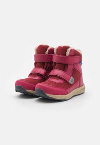 Finkid LAPPI EKO UNISEX - Bottes de neige - berry/red